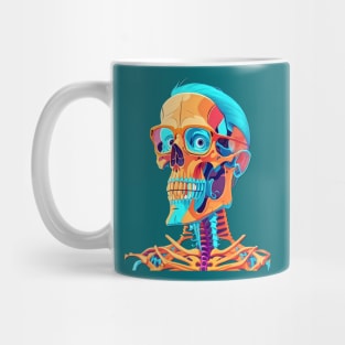 The Nerd Skull Head 2 Mug